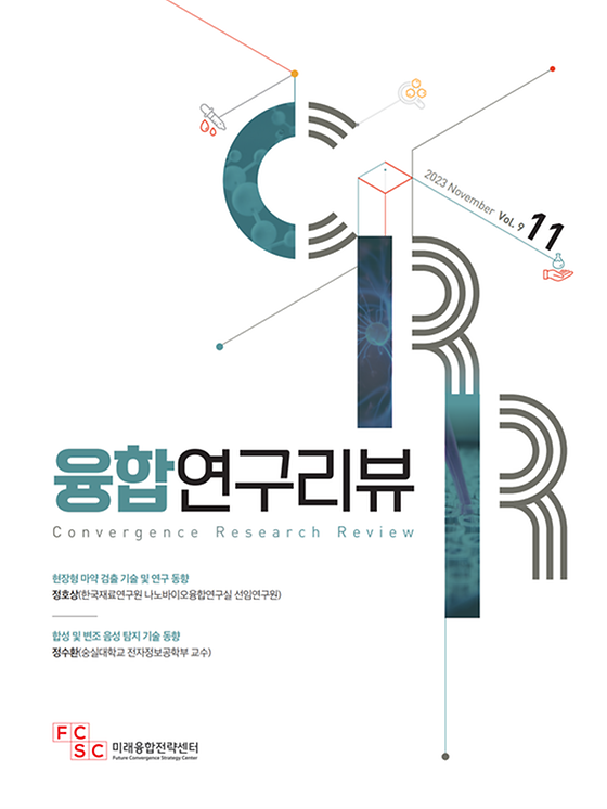 현장형 마약 검출 기술 및 연구 동향 / 합성 및 변조 음성 탐지 기술 동향